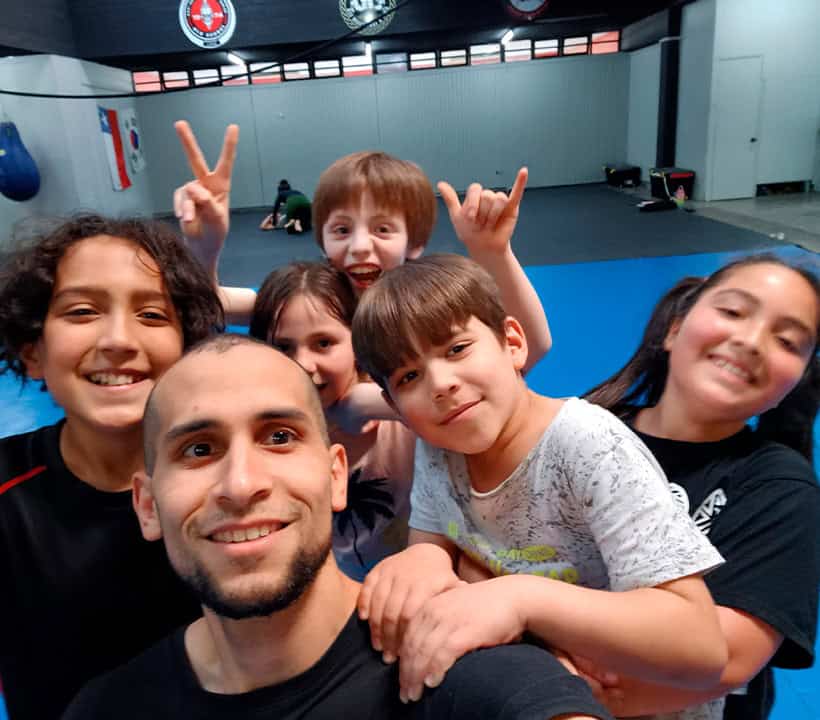 clases de muay thai para niños